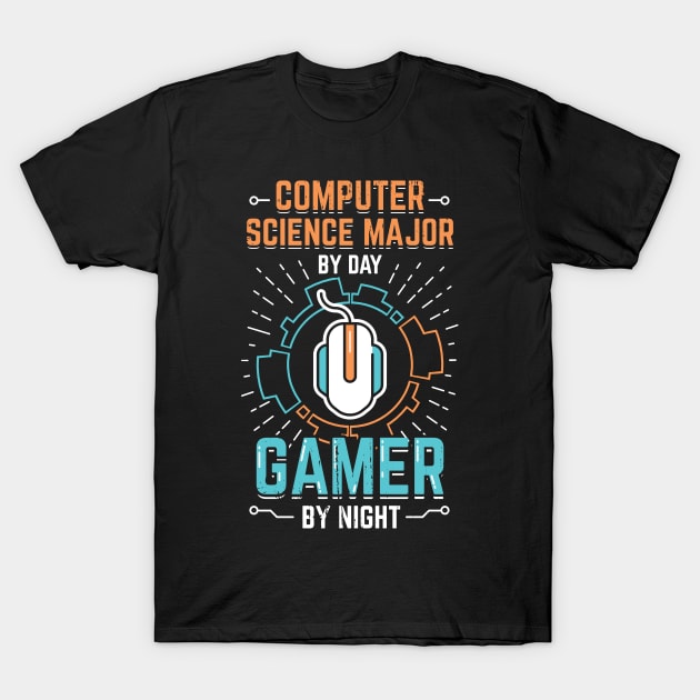 Computer Science Major Computer Scientist Gamer T-Shirt by Dolde08